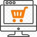 Shopping Website Cart Online Icon