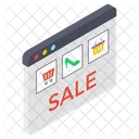 Shopping Website Shopping Webpage Online Shopping Icon