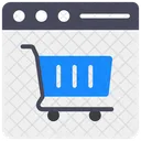 Shopping Website Online Shopping Ecommerce Website Icon