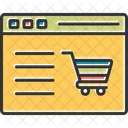 Shopping website  Icon