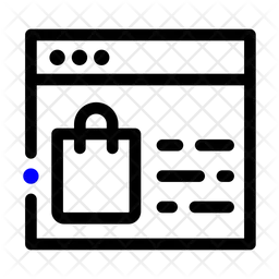 쇼핑 웹사이트  아이콘