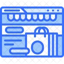 Shopping Website Online Shopping Ecommerce Icon