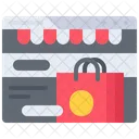 Shopping Website Online Shopping Ecommerce Icon