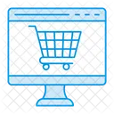 Shopping Website Ecommerce Icon