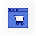 Shopping Website  Icon