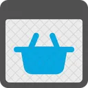 Shopping Website Online Store Icon