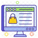 Online Shopping Web Shopping Shopping Website Icon