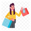 Shopping Woman  아이콘