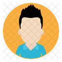 Short Hair Boy  Icon