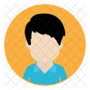 Short Hair Boy  Icon