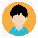 Short Hair Boy  Icon