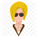 Shorthair Girl Icon