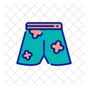 Short Pants Beachwear Shorts Icon