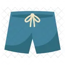 Men Cloth Short Pant Model Icon