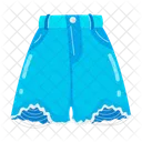 Short Pants Denim Shorts Summer Wear Icon