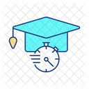 Education Time Design Icon