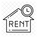 Short Term Rent Agency Rent Icon