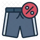 Shorts Ausverkauf Mode Icon