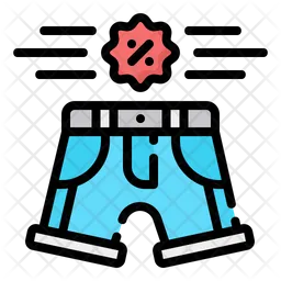 Shorts Discount  Icon