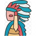 Shoshone Indian American Icon