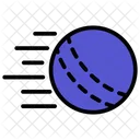 Shot Hit Ball Cricket Icon