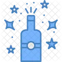 Shot Out Wedding Wine Bottle Icon