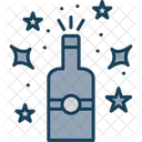 Shot Out Wedding Wine Bottle Icon