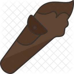 Shotgun Icon - Download in Colored Outline Style