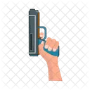 Shotgun in hand  Icon
