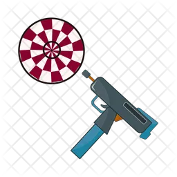Shotgun with arrow board  Icon