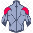 Shoulder back  Symbol