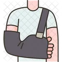 Shoulder Immobilizer Sling Icon