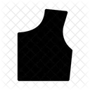 Shoulder Clothes Cutting Icon