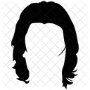 Long Glyph Hairdo Icon
