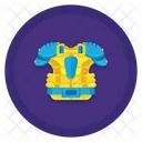 Shoulder Pad Protection Security Icon