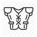 American Football Shoulder Pads Protective Icon