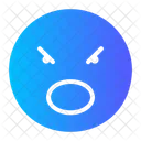 Shouting Emoji Smileys Icon