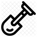 삽 건설 도구 아이콘