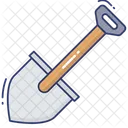 Shovel Digging Garden Tool Icon