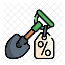 Shovel Construction Equipment Icon