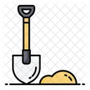 Shovel Gardening Digging Icon