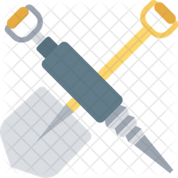 Shovel And Gimlet Icon