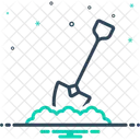 Shovel Gardening Tool Icon