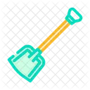 Avalanche Shovel Snowboard Icon