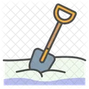 Winter Shovel Dig Icon