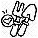 Shovel Gardening Garden Tools Icon