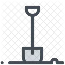 Shovel Farm Agriculture Icon