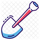 Hand Shovel Spade Equipment Tool Icon