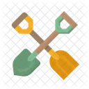 Shovel Construction Tools Icon