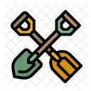Shovel Construction Tools Icon